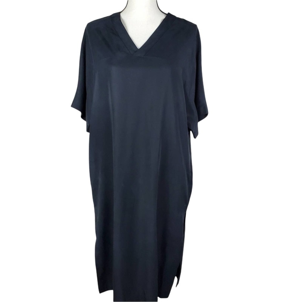 Hope By Ringstrand Soderberg Aila Black Boxy Lagenlook Dress